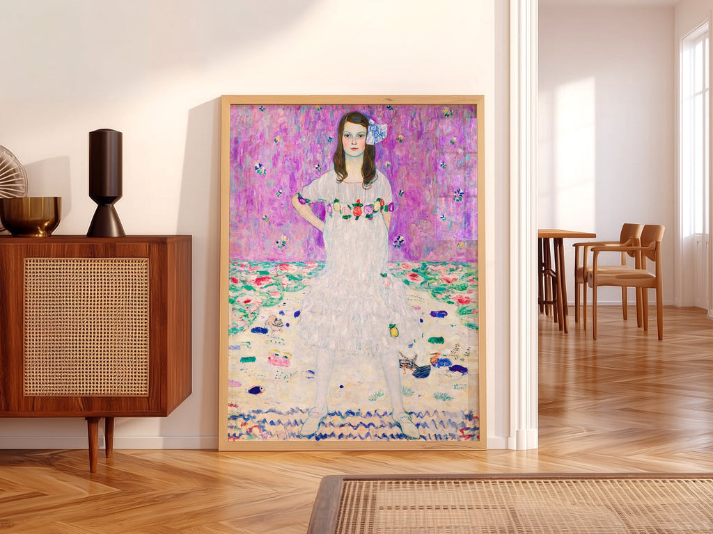 Gustav Klimt Mäda Primavesi Art Print – Vienna Secession Wall Decor