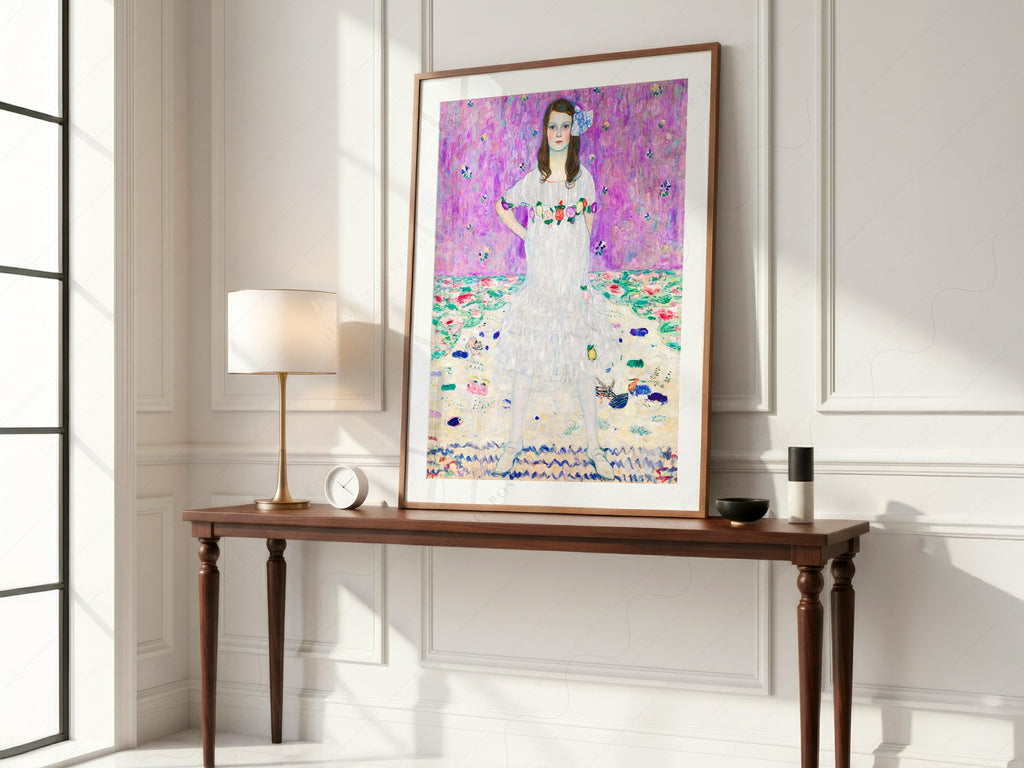 Gustav Klimt Mäda Primavesi Art Print – Vienna Secession Wall Decor