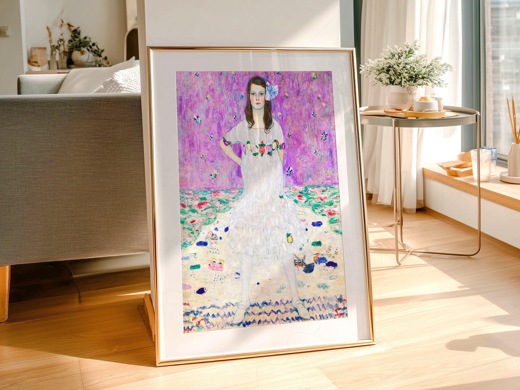 Gustav Klimt Mäda Primavesi Art Print – Vienna Secession Wall Decor