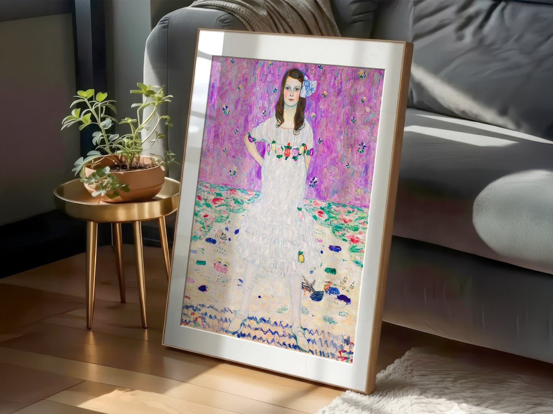 Gustav Klimt Mäda Primavesi Art Print – Vienna Secession Wall Decor