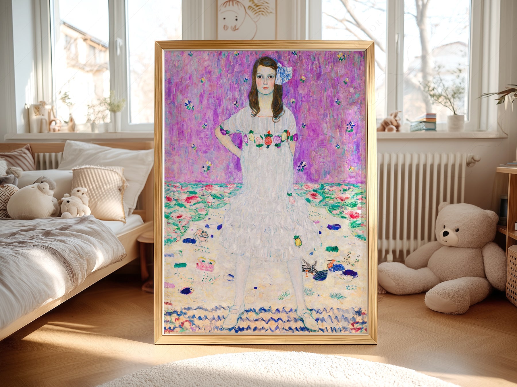 Gustav Klimt Mäda Primavesi Art Print – Vienna Secession Wall Decor
