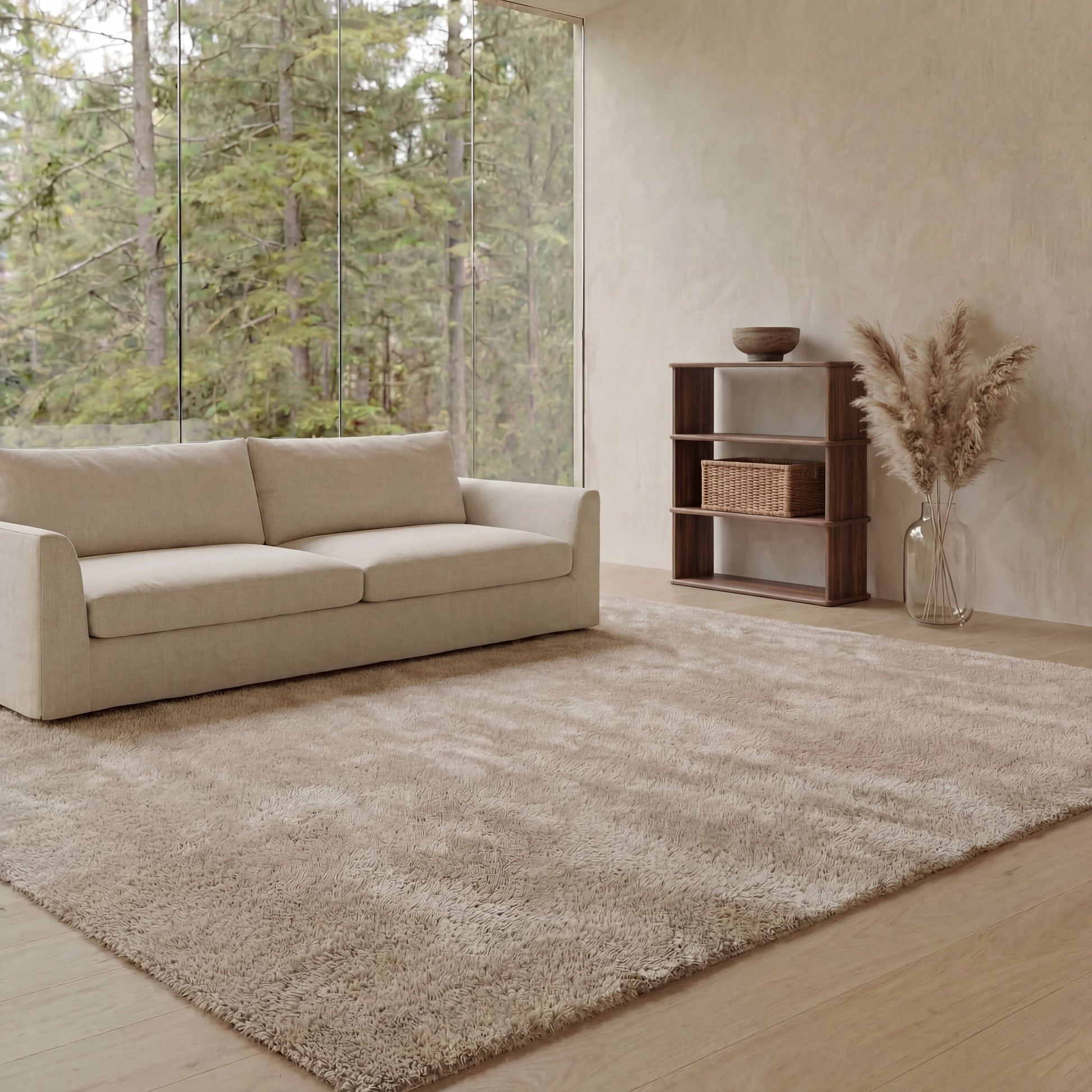 Bibliothèque à 3 étagères en noyer