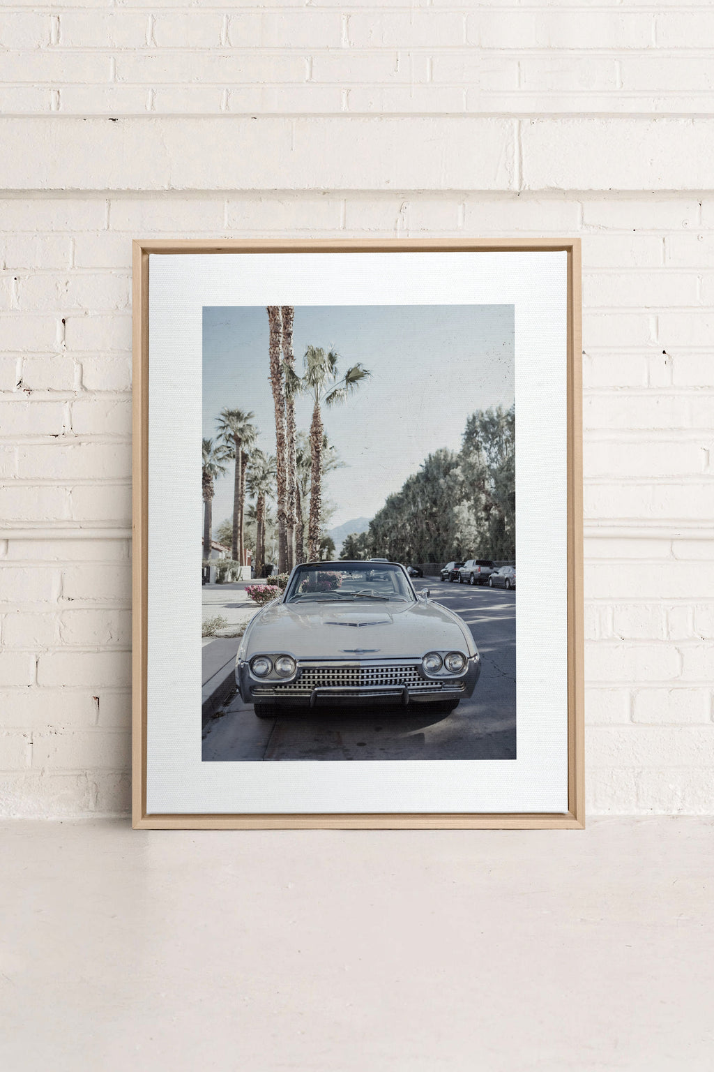 Classic Palm Ride, Stretched Canvas Artwork