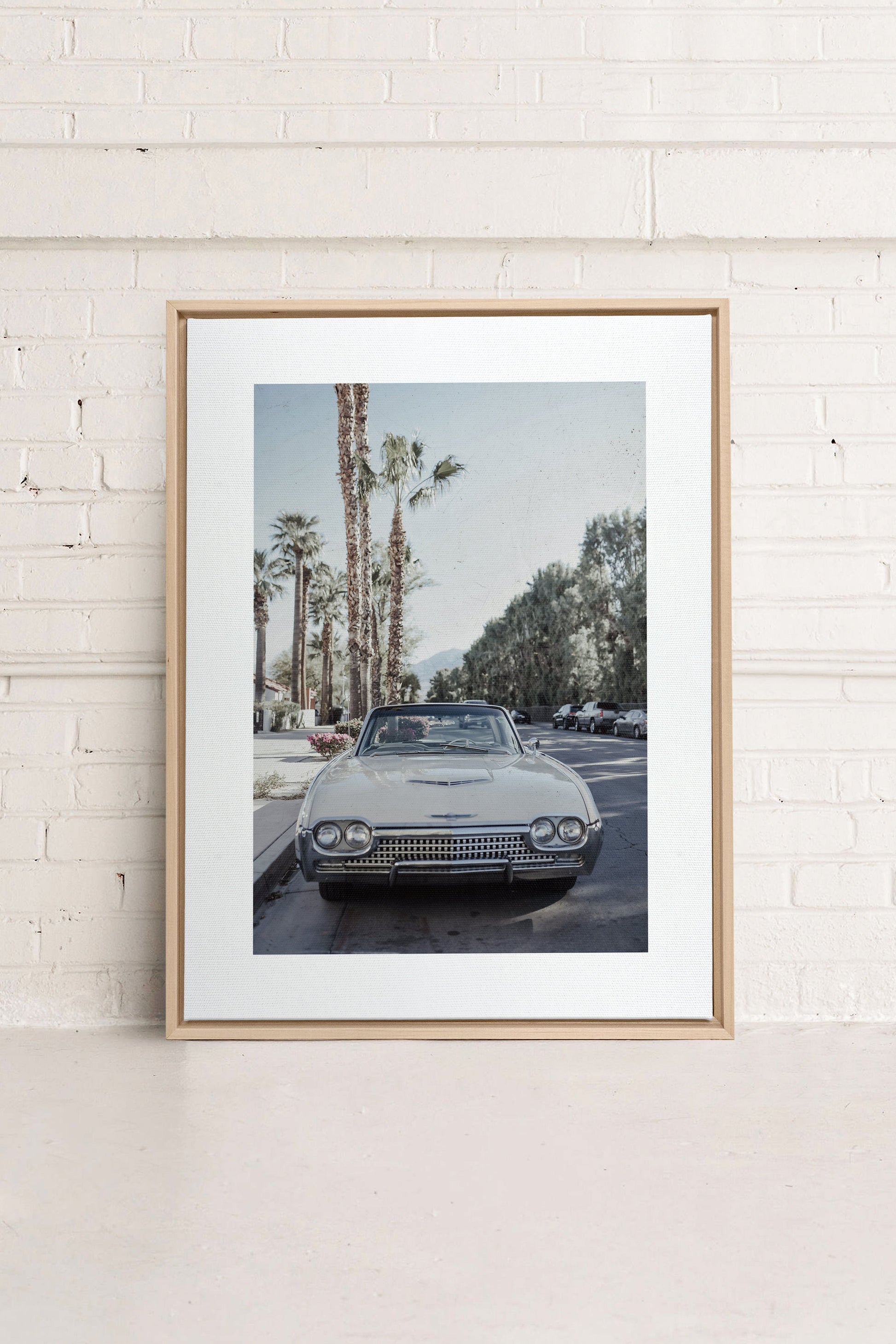 Classic Palm Ride, Stretched Canvas Artwork