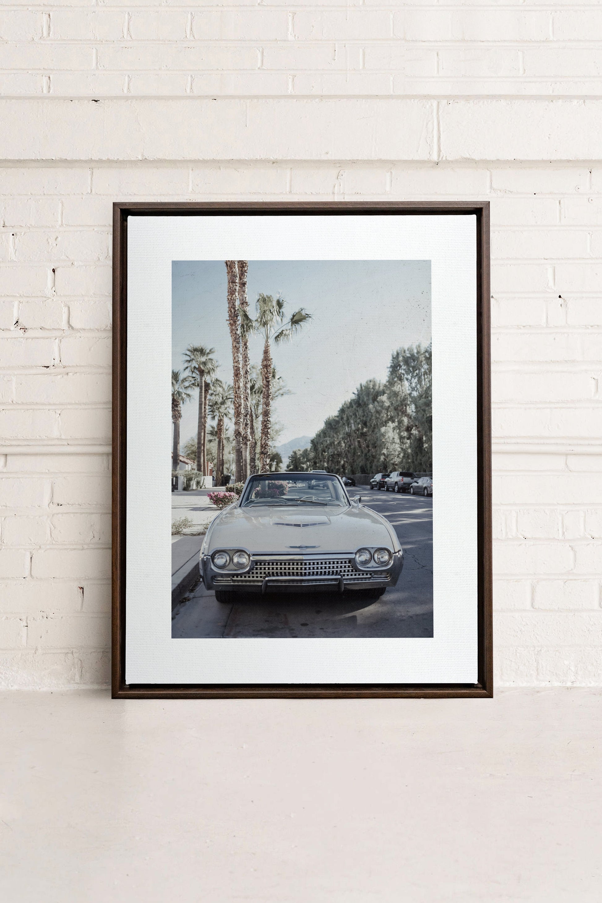 Classic Palm Ride, Stretched Canvas Artwork