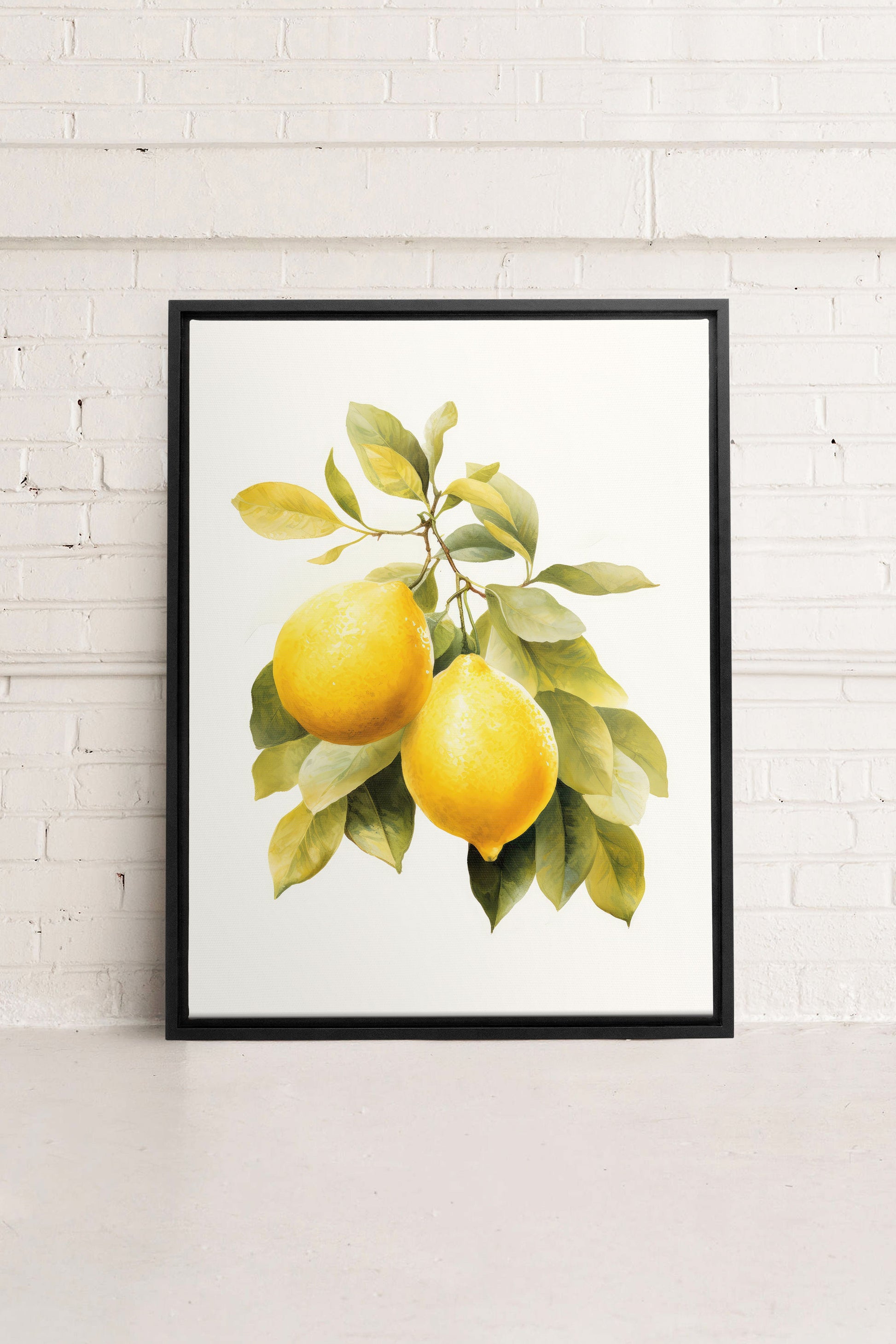 Stretched Canvas Artwork: Branch of Zest