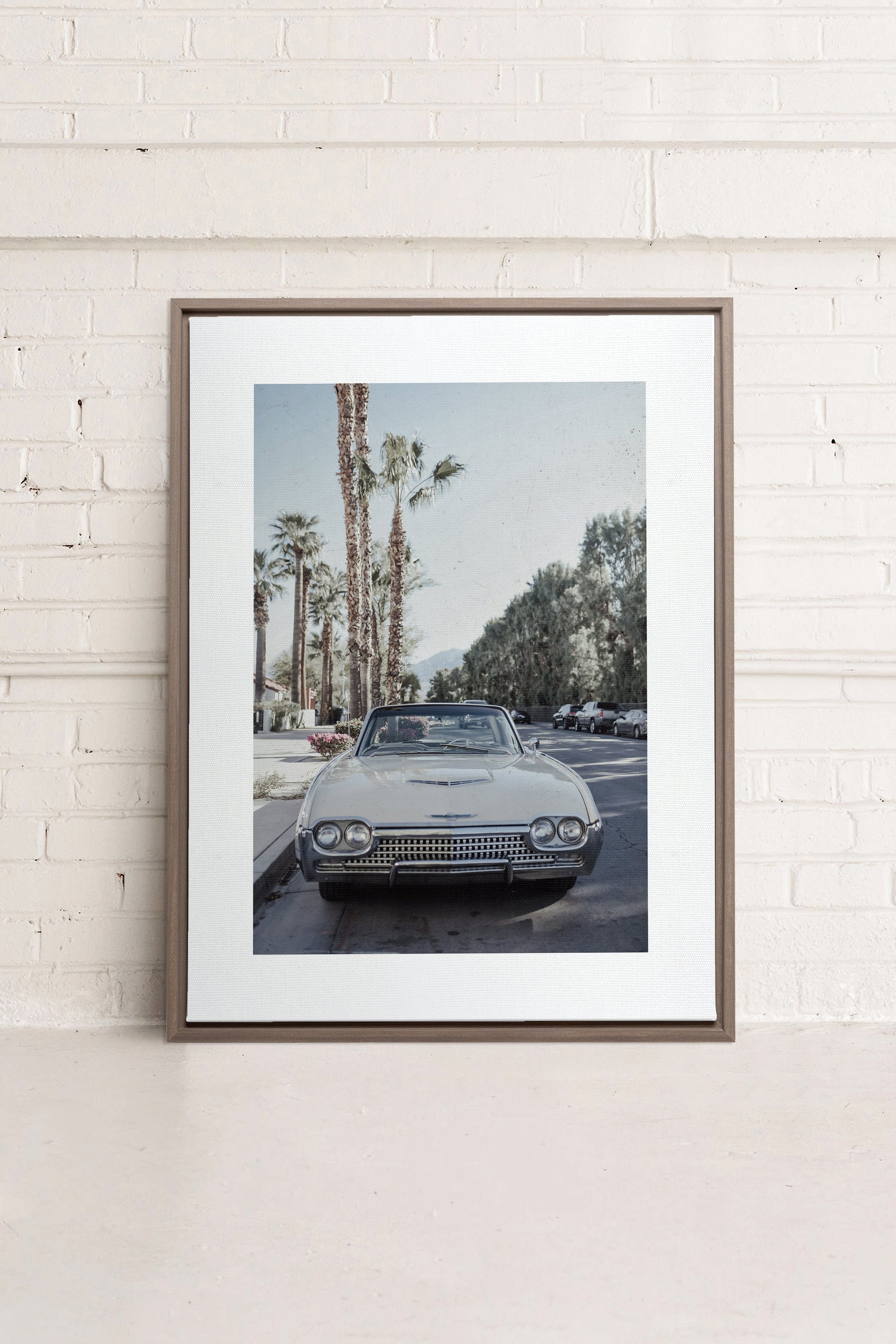 Classic Palm Ride, Stretched Canvas Artwork