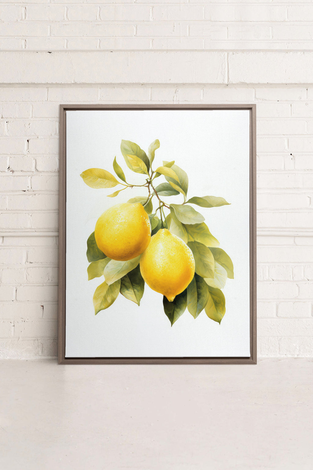 Stretched Canvas Artwork: Branch of Zest
