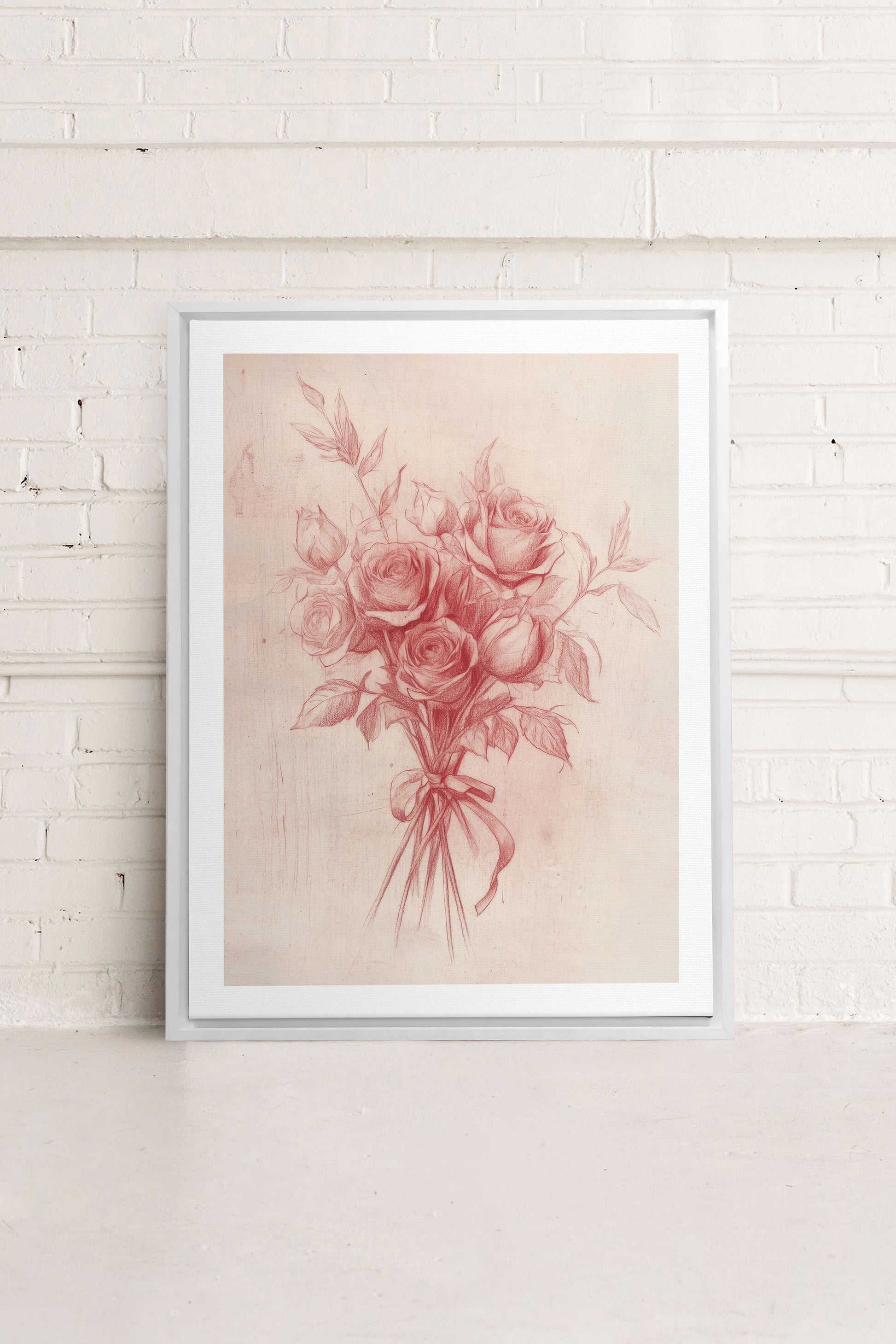 Rose Petals, Stretched Canvas Artwork
