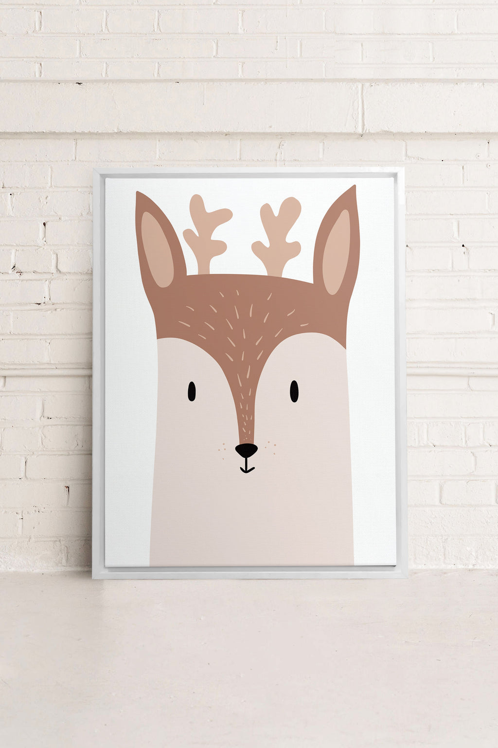 Deer, Stretched Canvas Artwork
