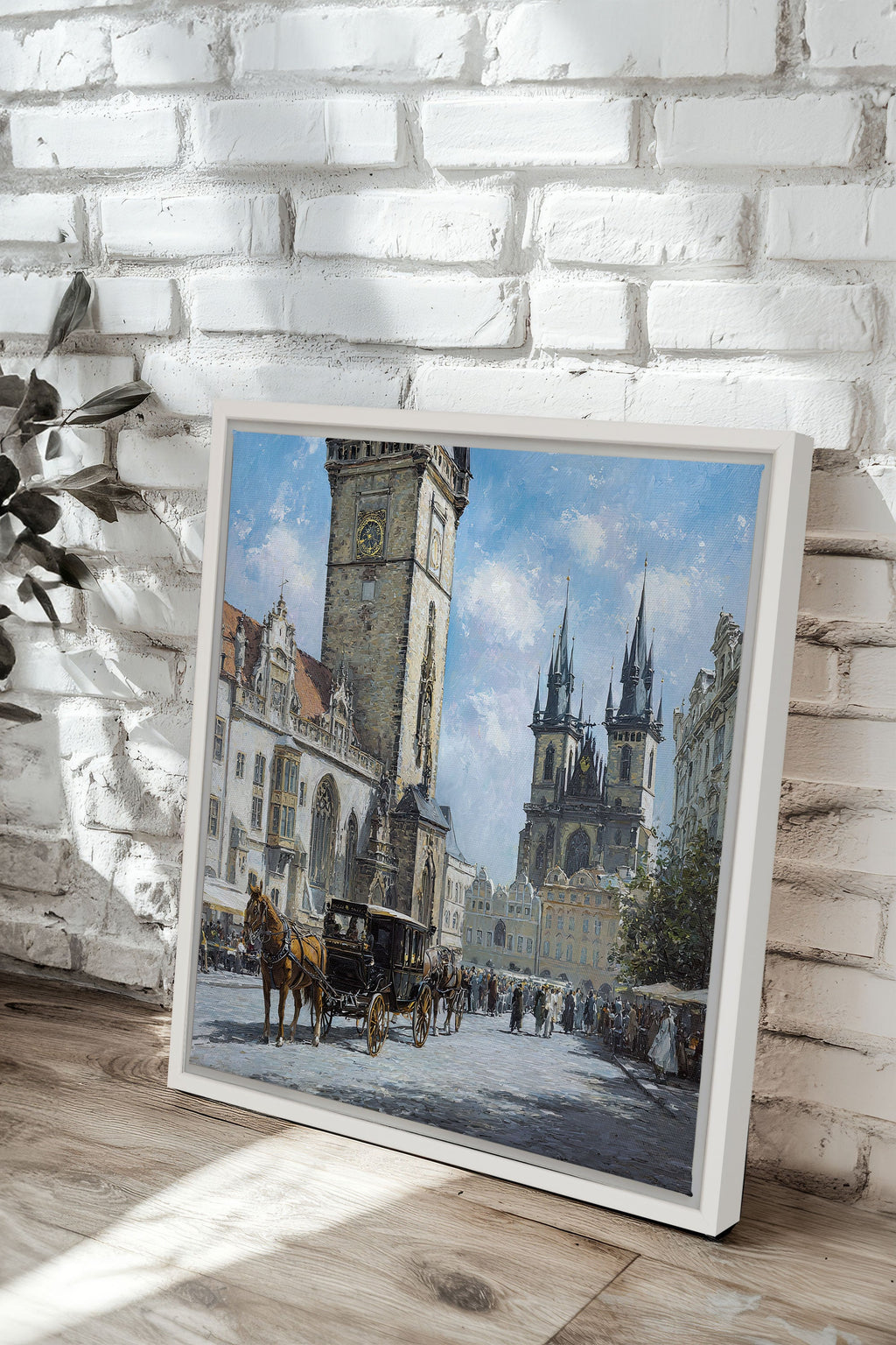 PLACE OF TIME, Stretched Canvas Artwork