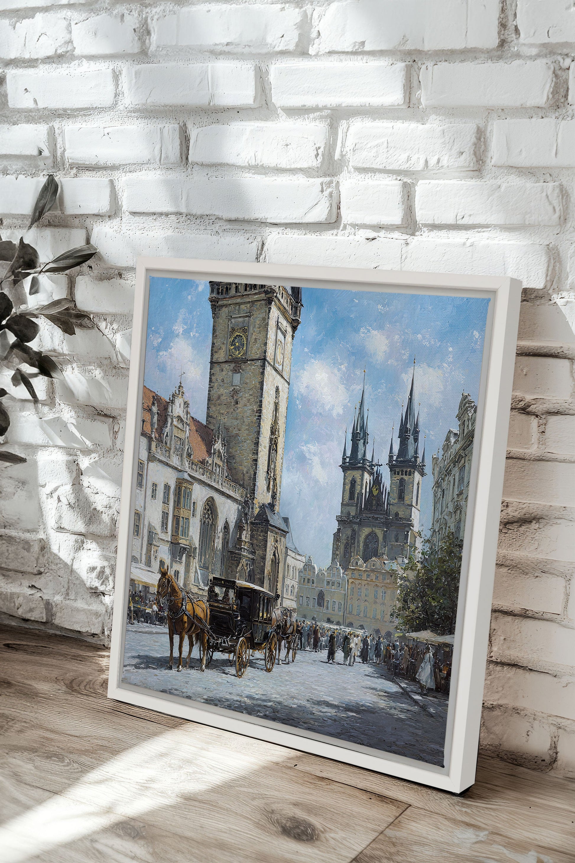 PLACE OF TIME, Stretched Canvas Artwork