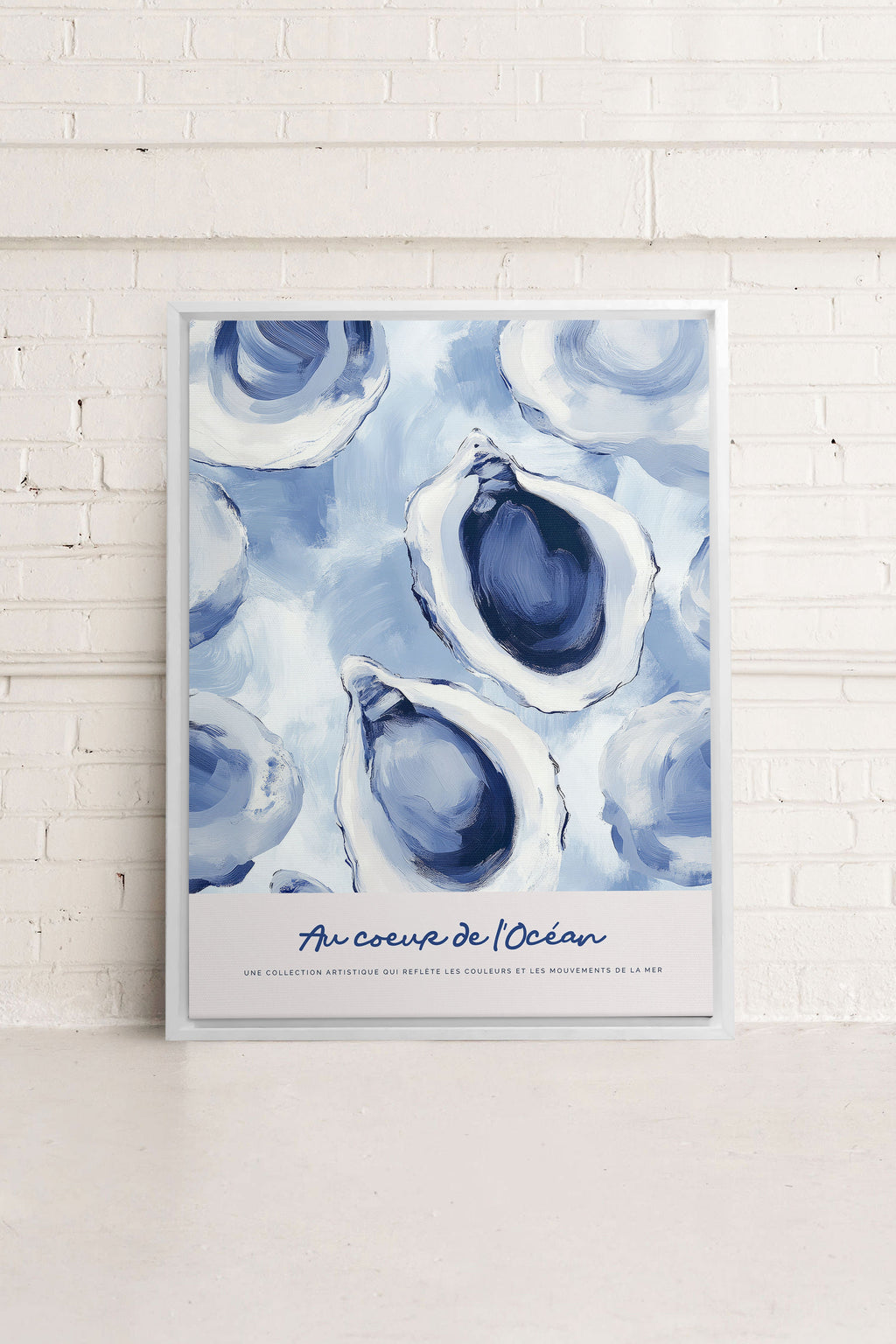 AT THE HEART OF THE OCEAN I, Stretched Canvas Artwork