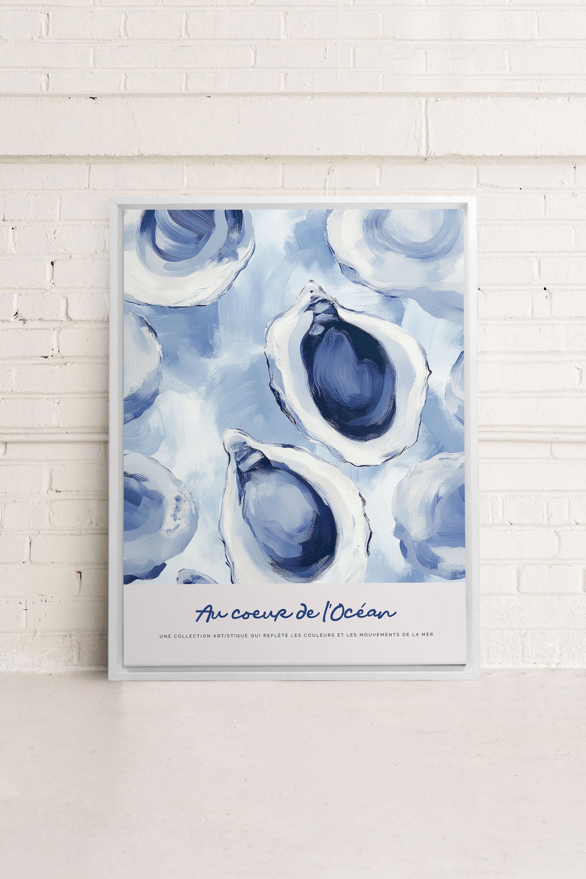 AT THE HEART OF THE OCEAN I, Stretched Canvas Artwork