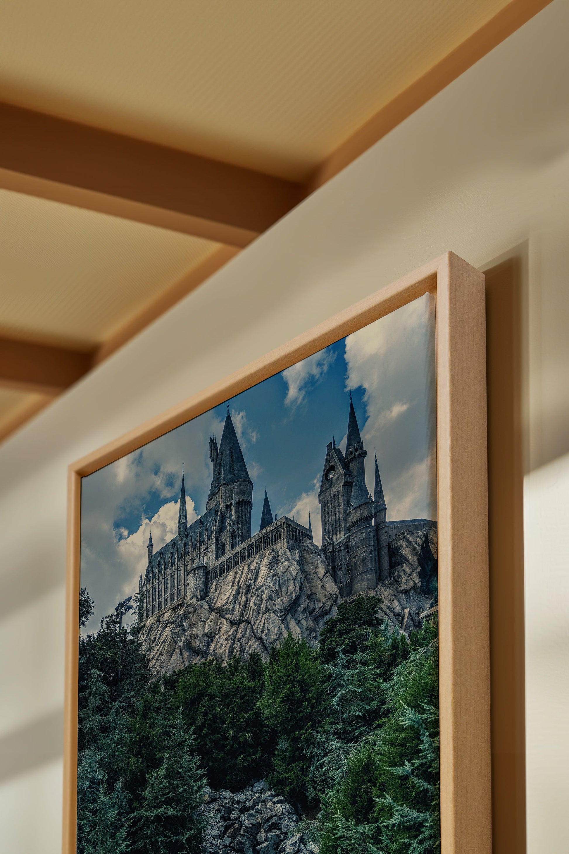 FORTRESS OF KNOWLEDGE, Stretched Canvas Artwork