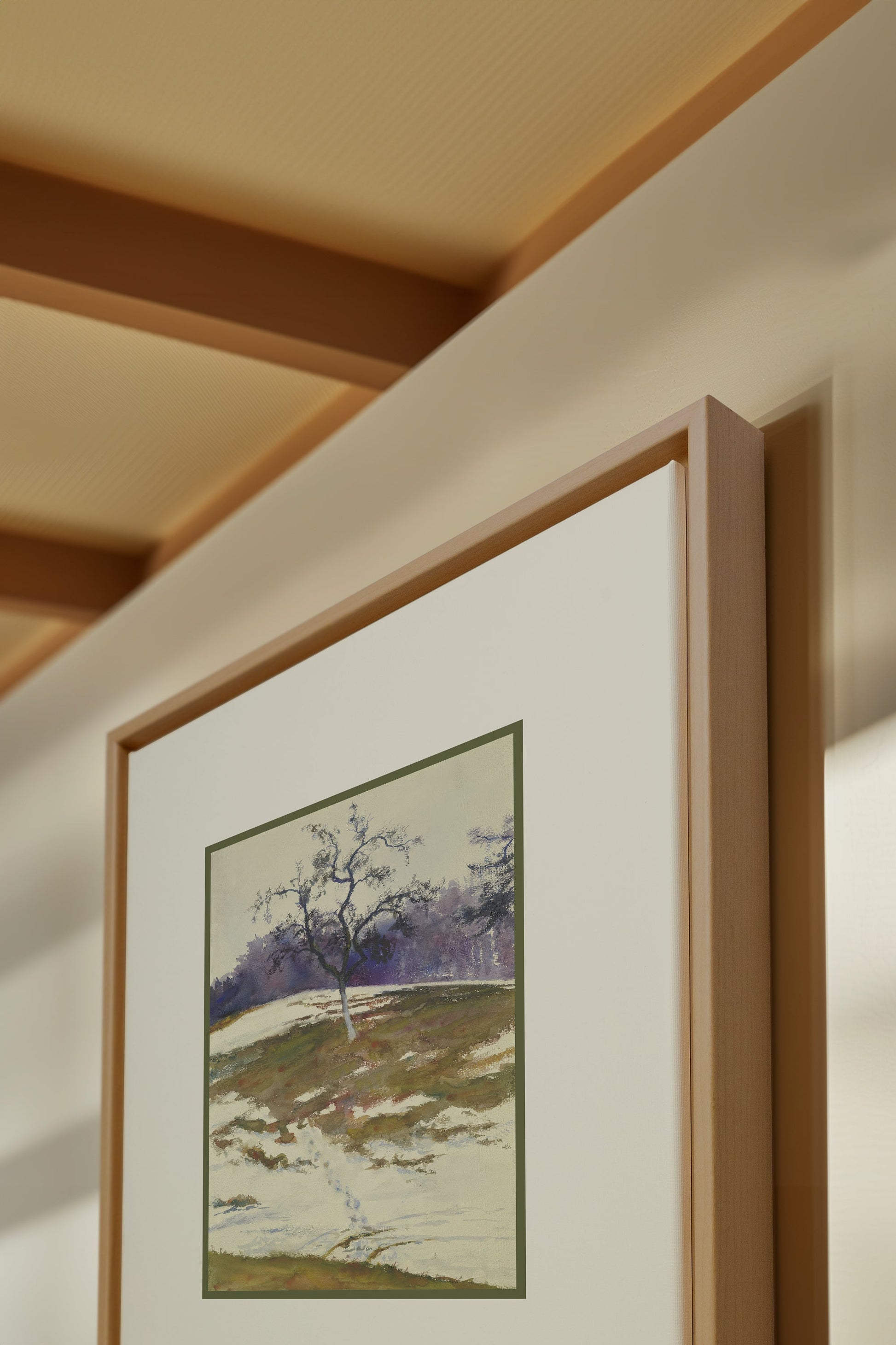 Seasonal Remnant, Stretched Canvas Artwork