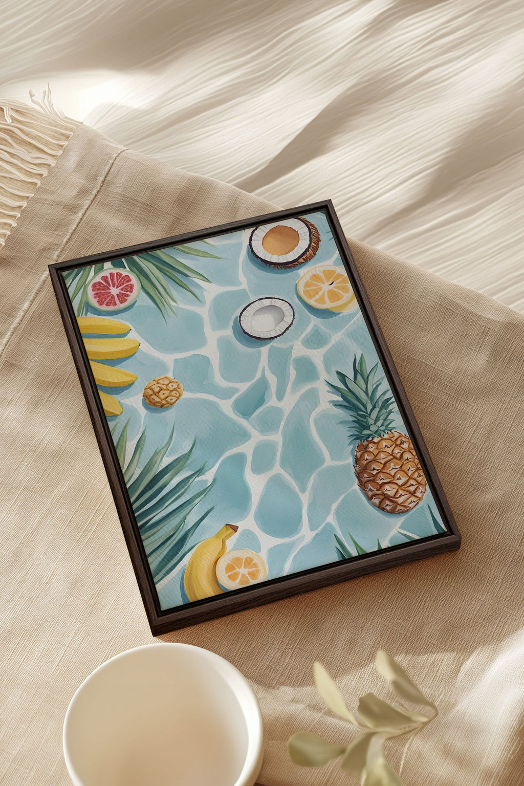 SUMMER FLAVORS, Stretched Canvas Artwork