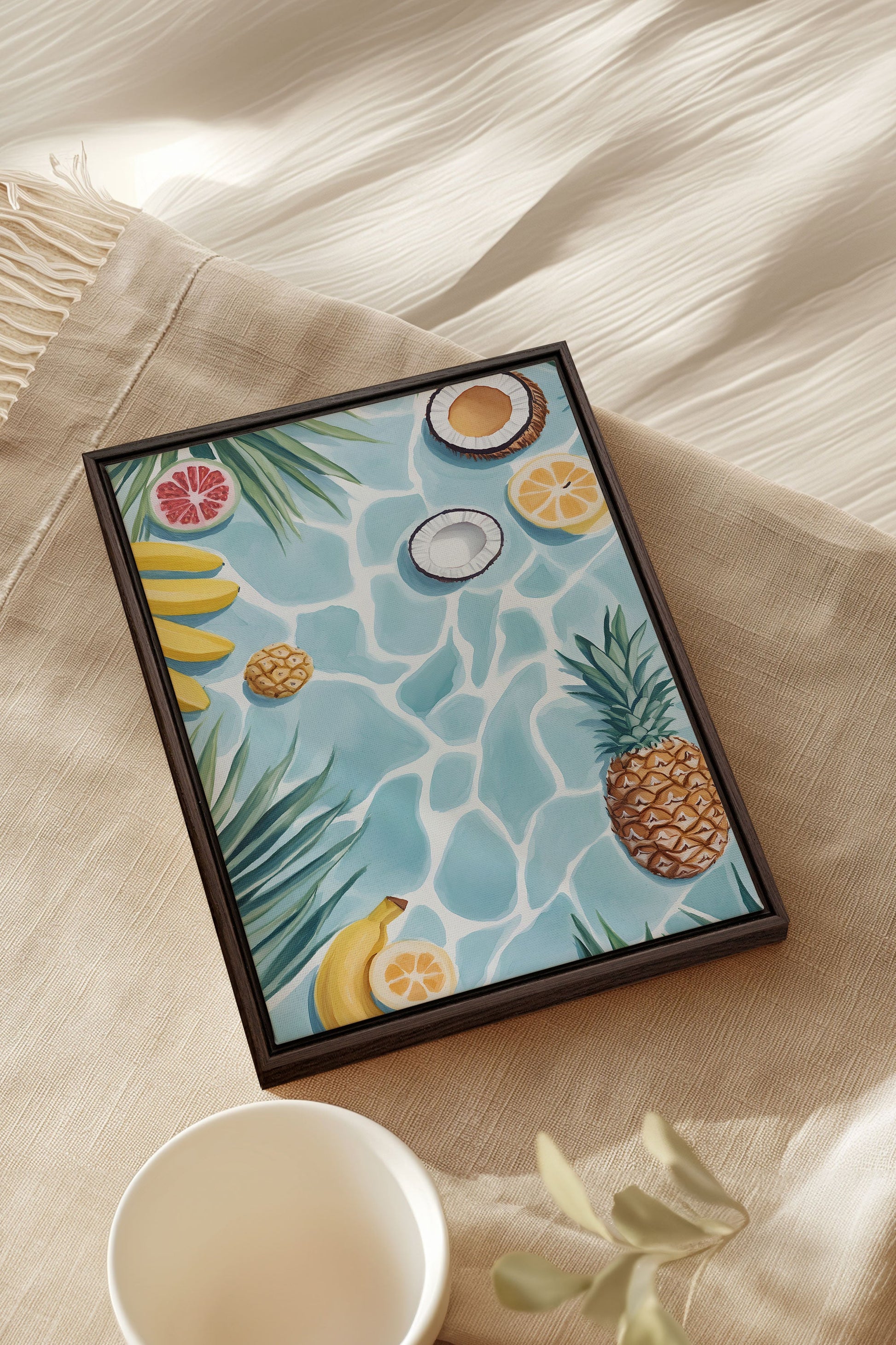 SUMMER FLAVORS, Stretched Canvas Artwork