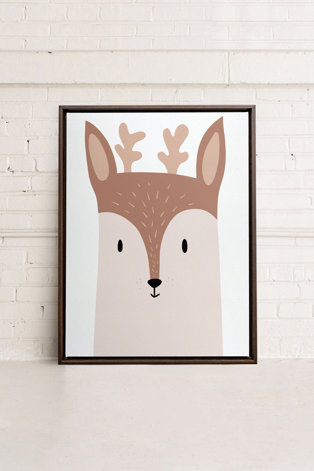 Deer, Stretched Canvas Artwork