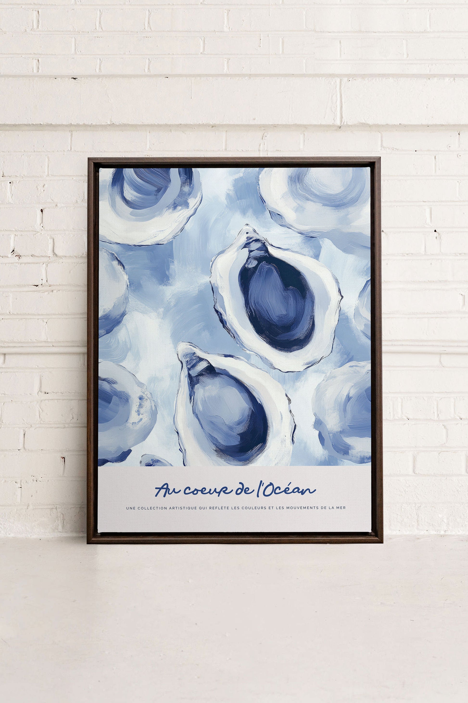 AT THE HEART OF THE OCEAN I, Stretched Canvas Artwork