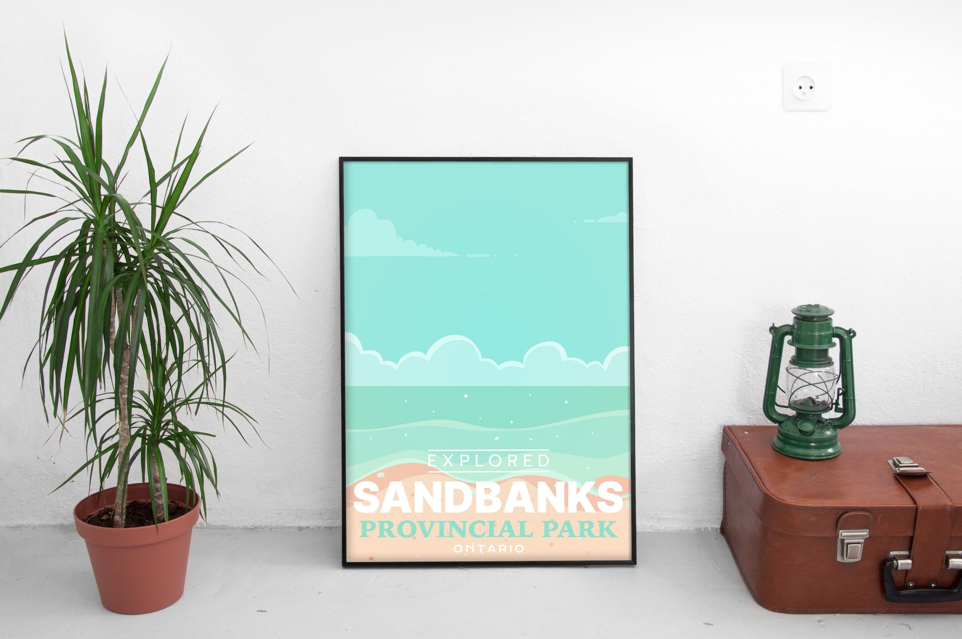 Sandbanks Provincial Park 'Explored' Poster