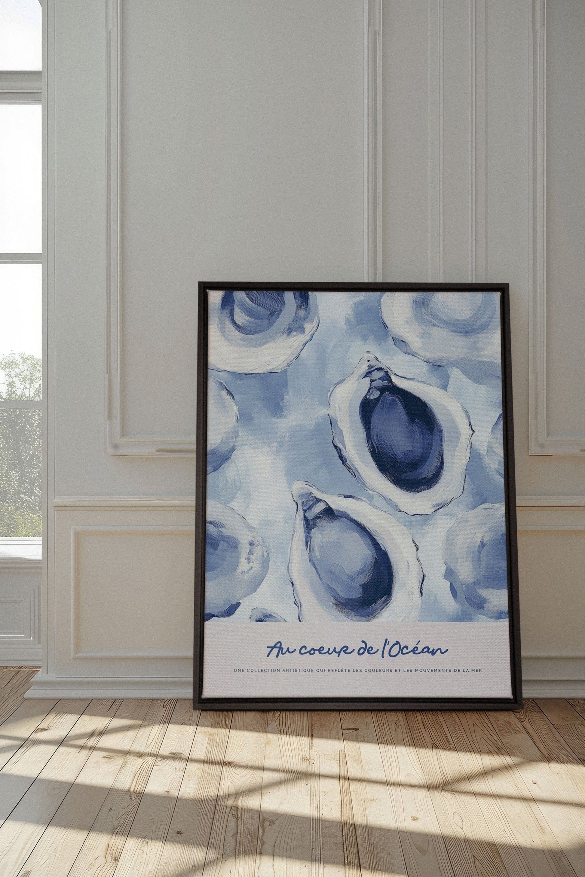 AT THE HEART OF THE OCEAN I, Stretched Canvas Artwork