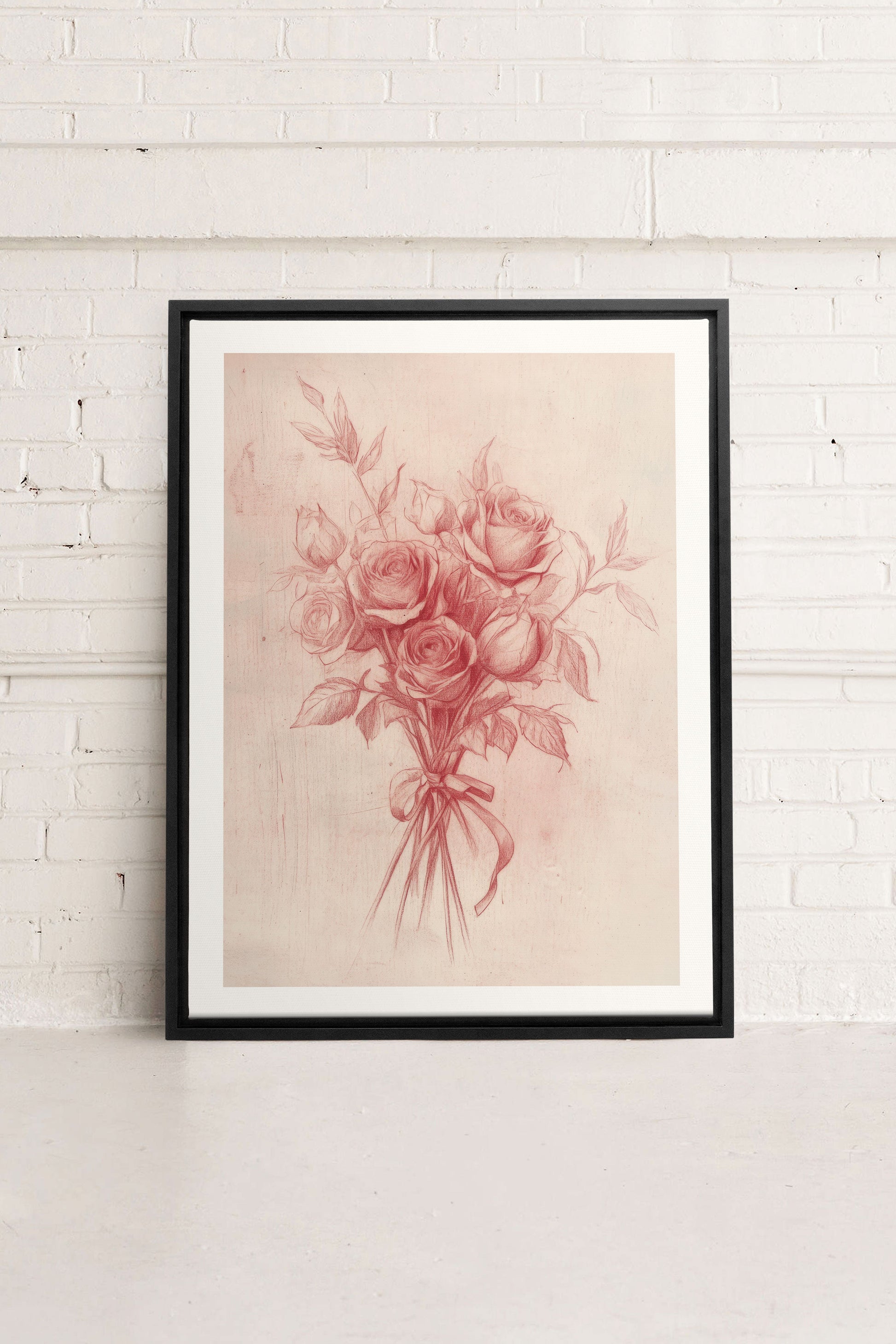 Rose Petals, Stretched Canvas Artwork