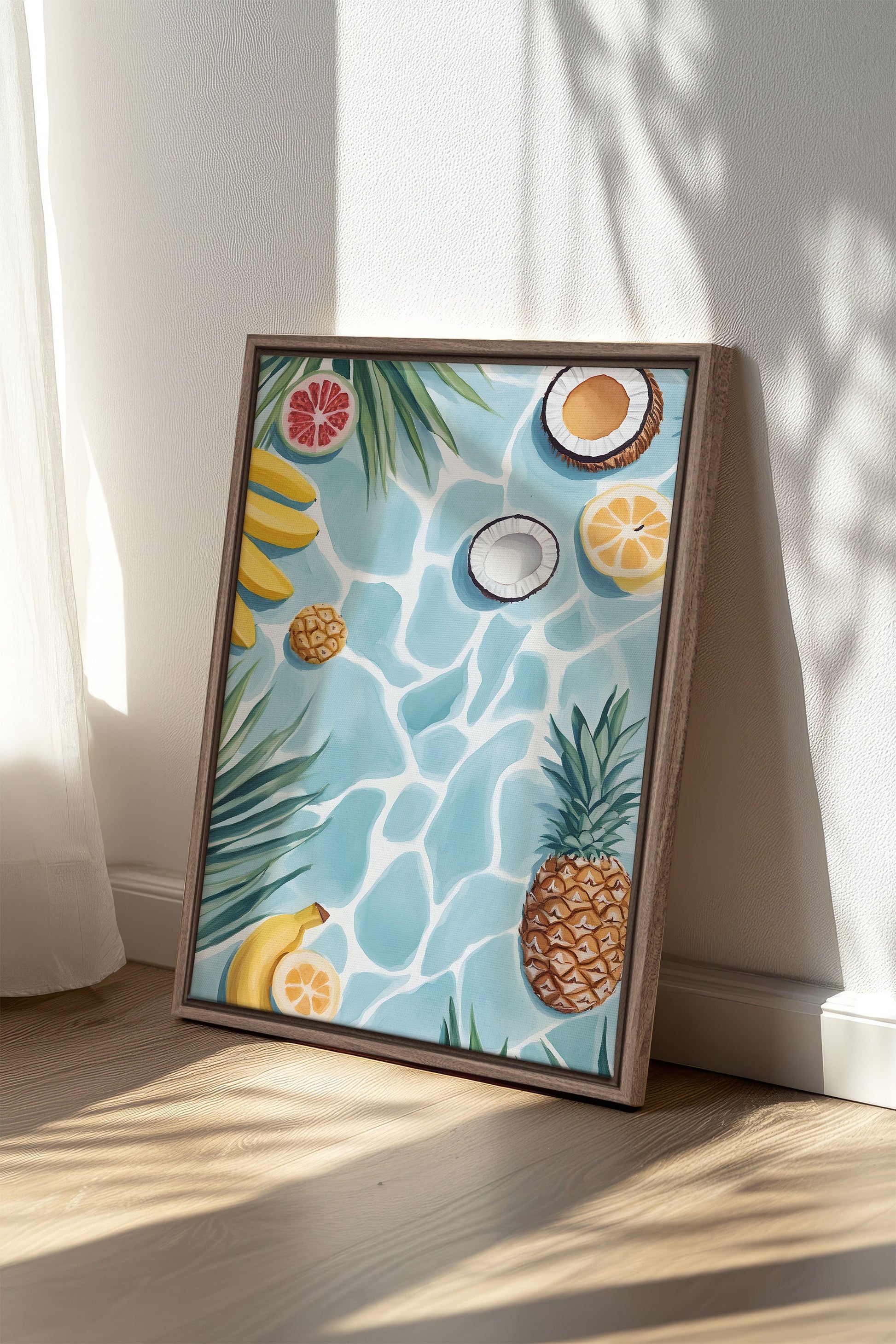 SUMMER FLAVORS, Stretched Canvas Artwork