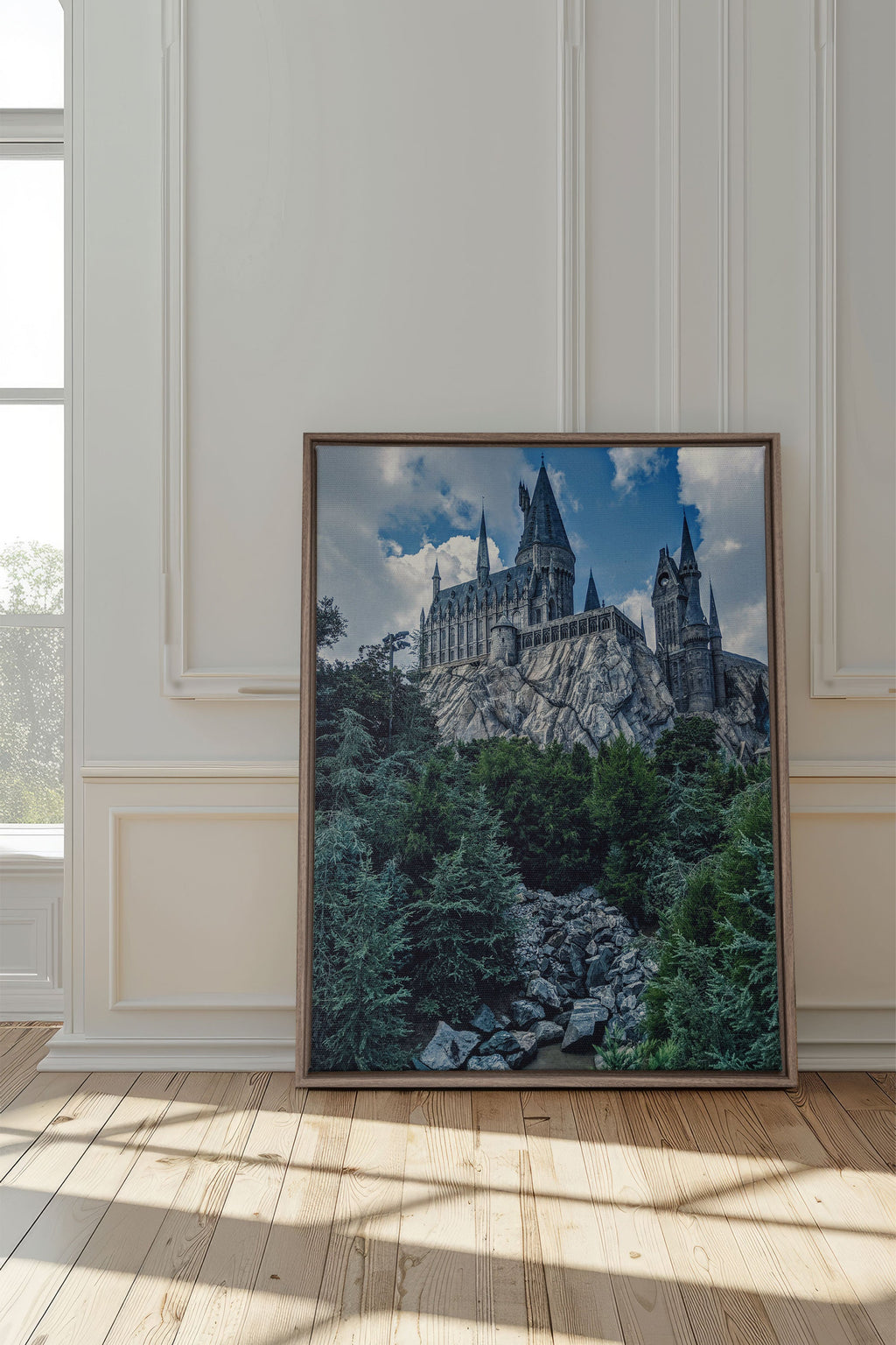 FORTRESS OF KNOWLEDGE, Stretched Canvas Artwork