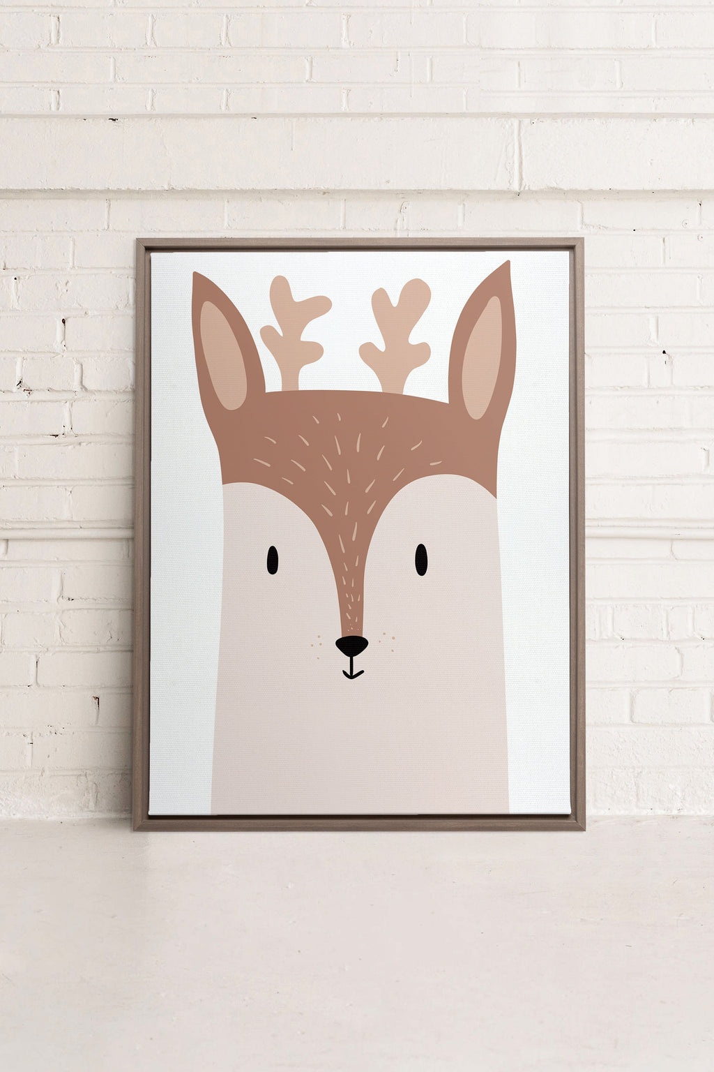 Deer, Stretched Canvas Artwork