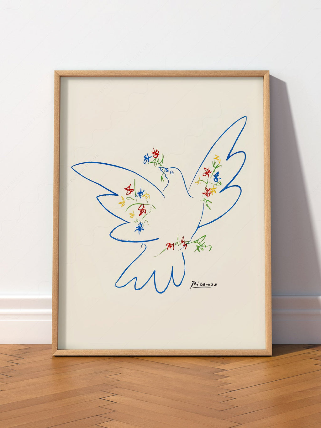 Pablo Picasso Dove of Peace 1949 Art Print – Modern Line Art Poster
