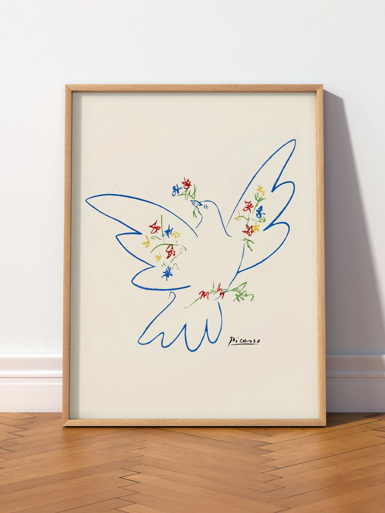 Pablo Picasso Dove of Peace 1949 Art Print – Modern Line Art Poster