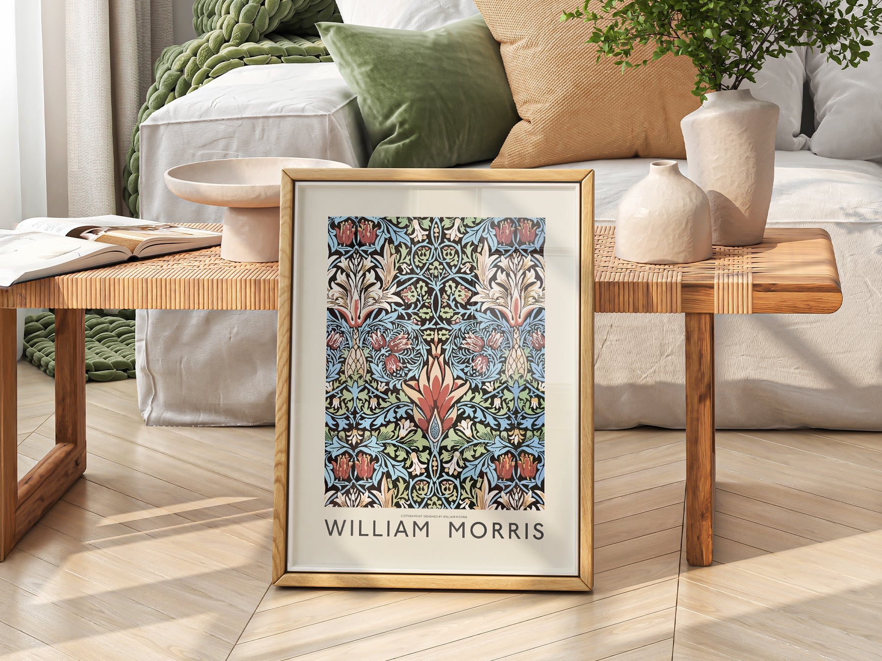 William Morris Snakeshead Art Print – Arts and Crafts Wall Decor