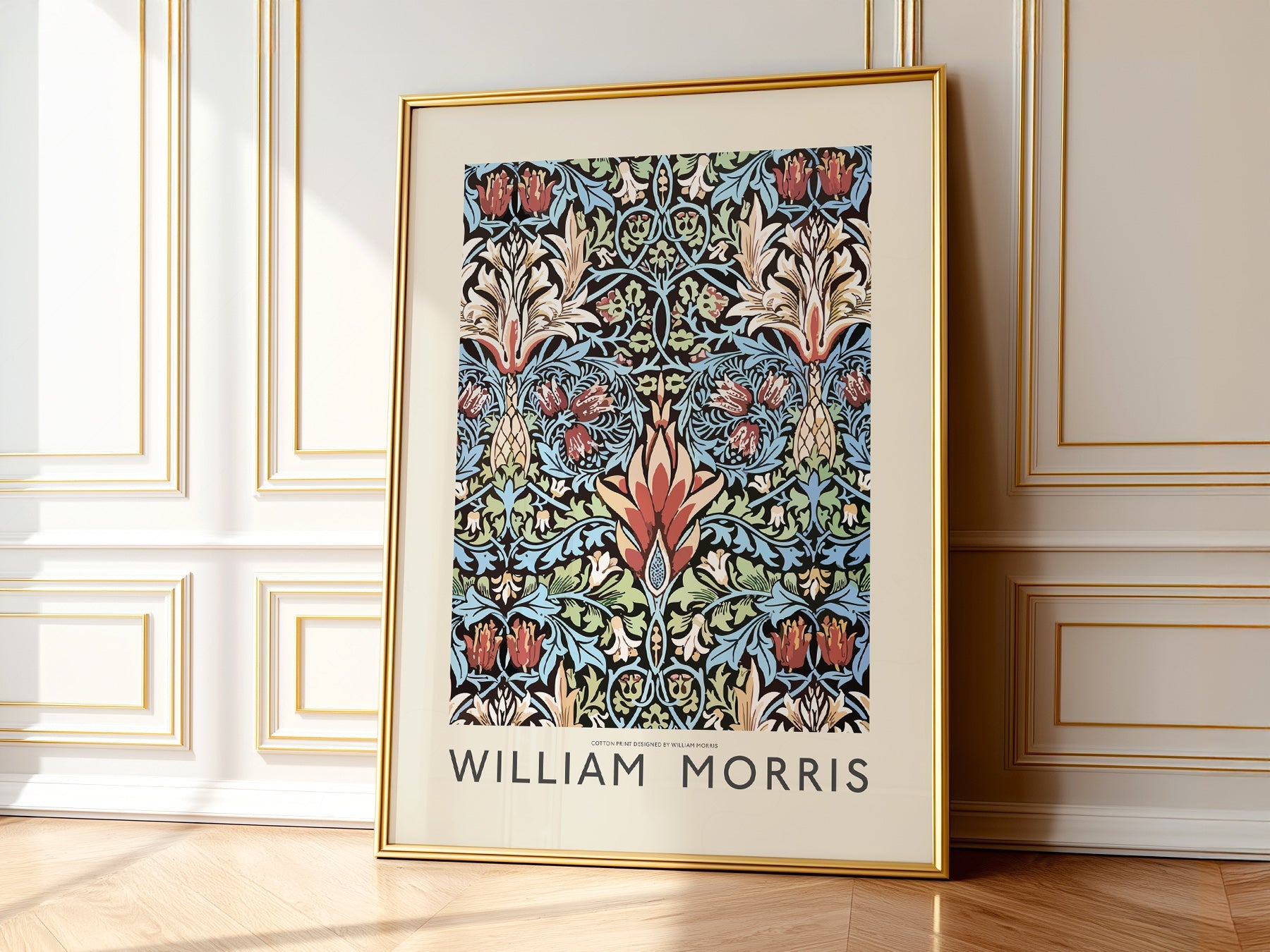William Morris Snakeshead Art Print – Arts and Crafts Wall Decor