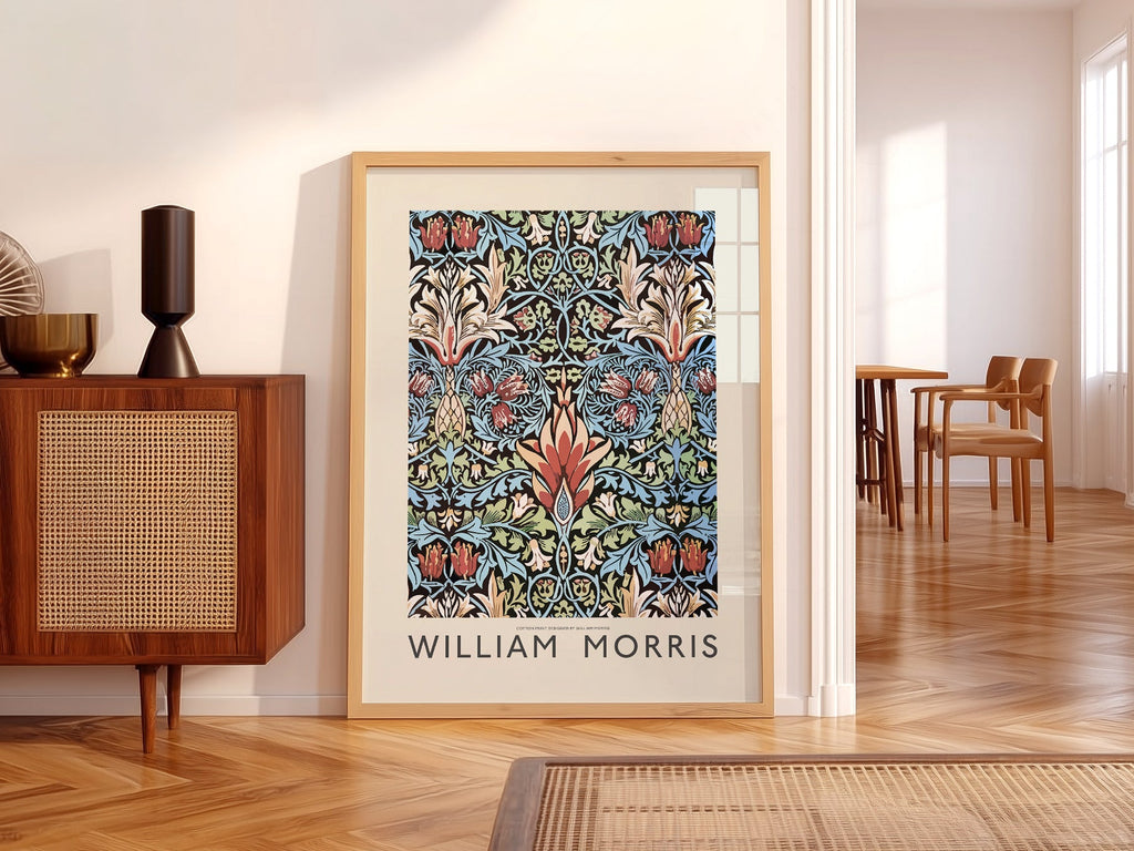 William Morris Snakeshead Art Print – Arts and Crafts Wall Decor