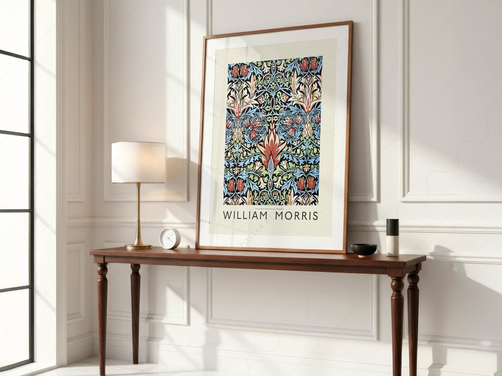 William Morris Snakeshead Art Print – Arts and Crafts Wall Decor