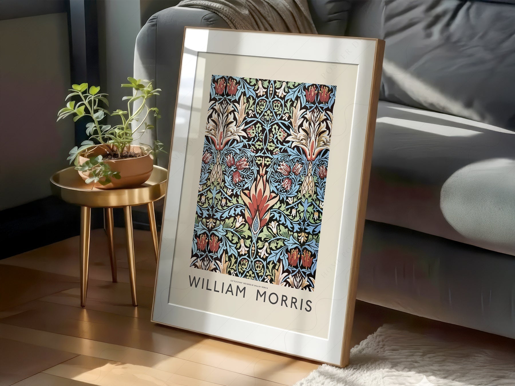 William Morris Snakeshead Art Print – Arts and Crafts Wall Decor