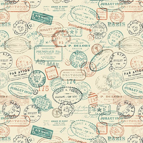Tampons ivoire vierges Quilting Time Travel 3018-41