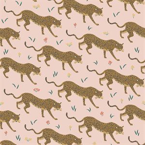 Rifle Paper Co. Camont; Jaguar - Blush, 1/4 yard
