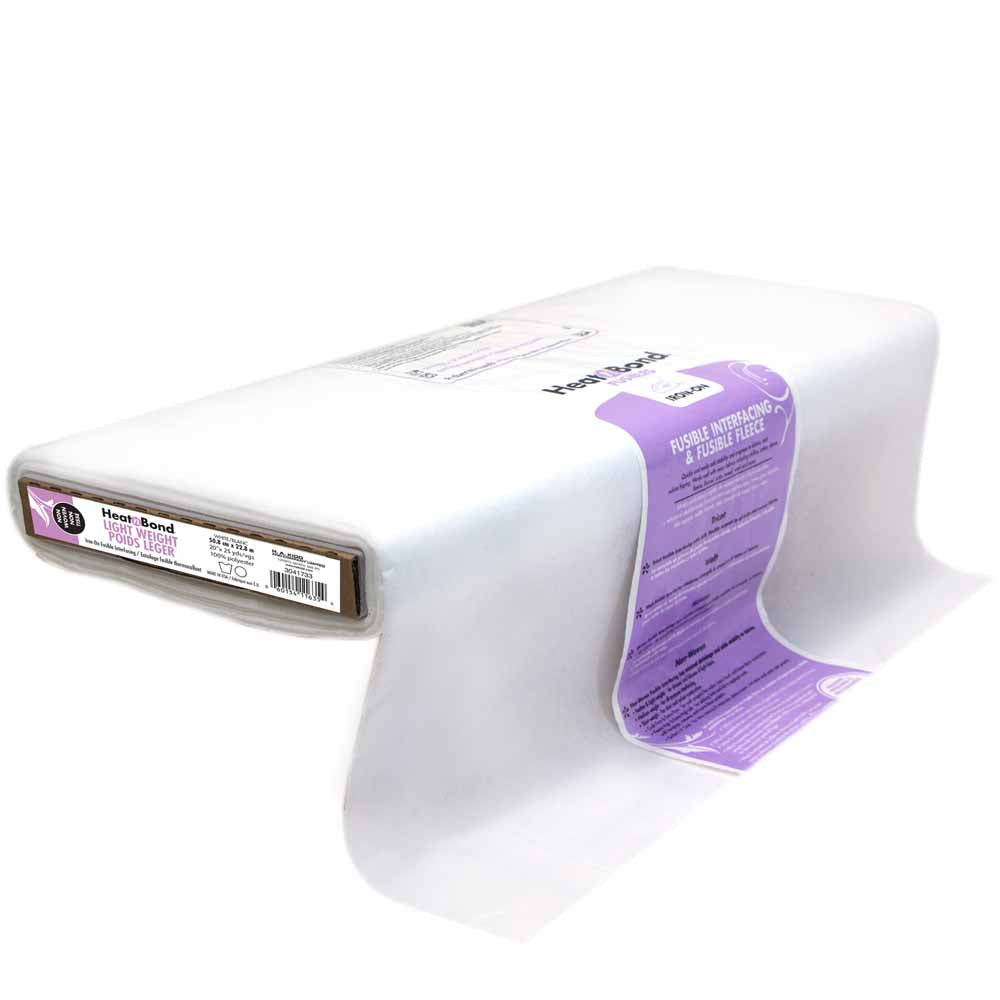 Heat'n'Bond Non-Woven Light Weight Iron-On Fusible interfacing