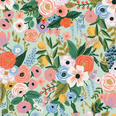 Rifle Paper Co. Orchard; Garden Party - Mint, 1/4 yard