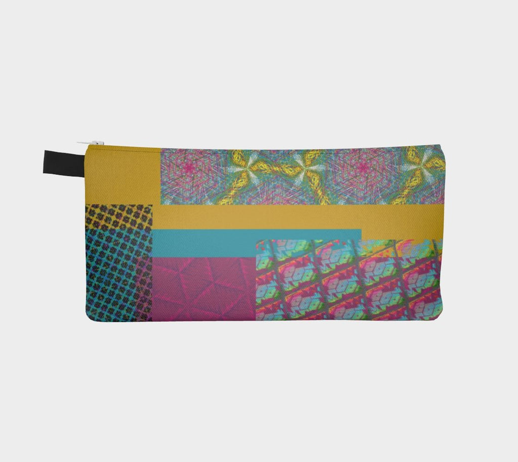 Trousse en toile de coton | Explosion tropicale