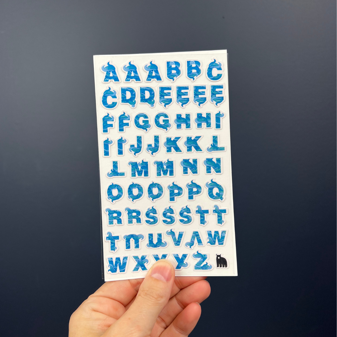 Wave Alphabet