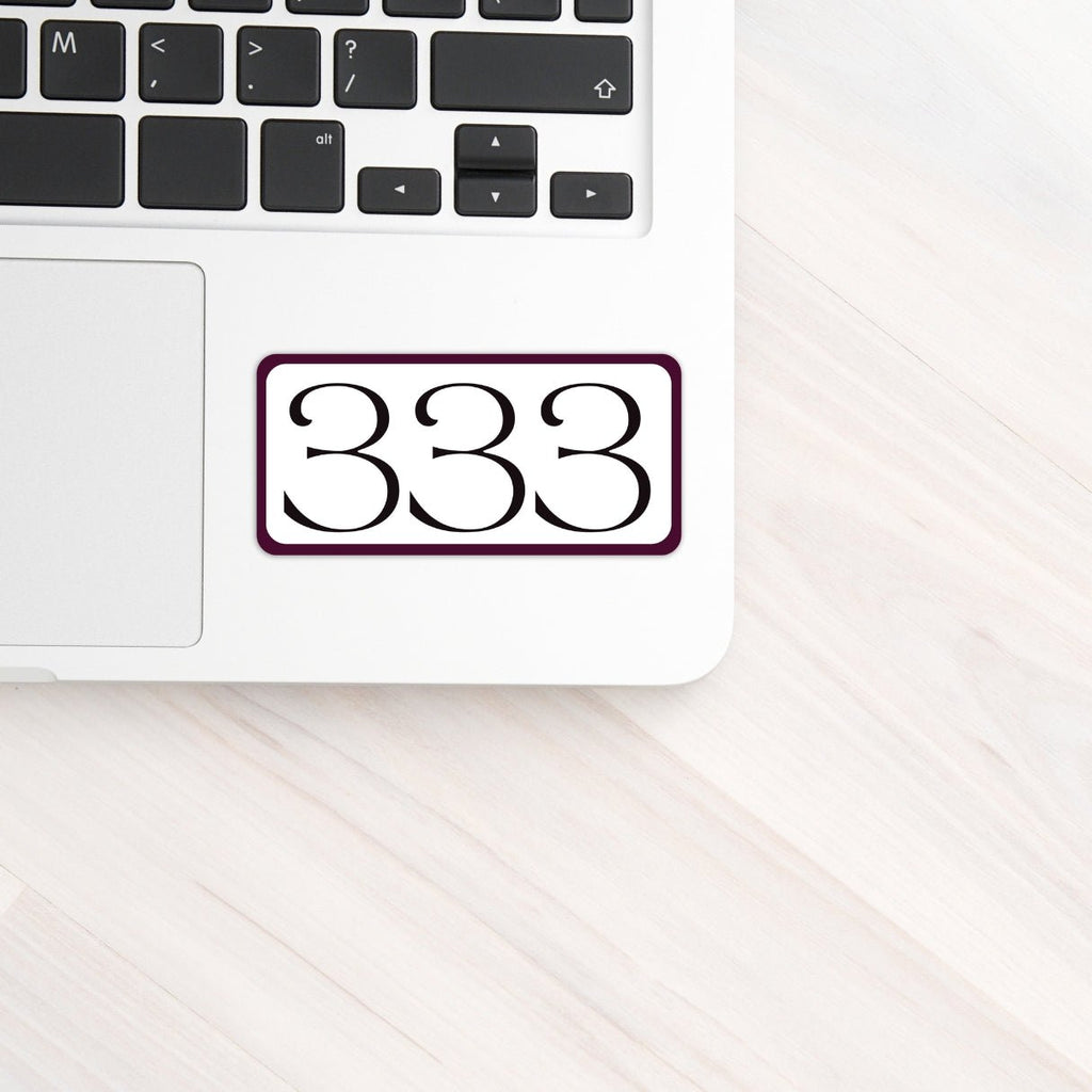 333 Sticker