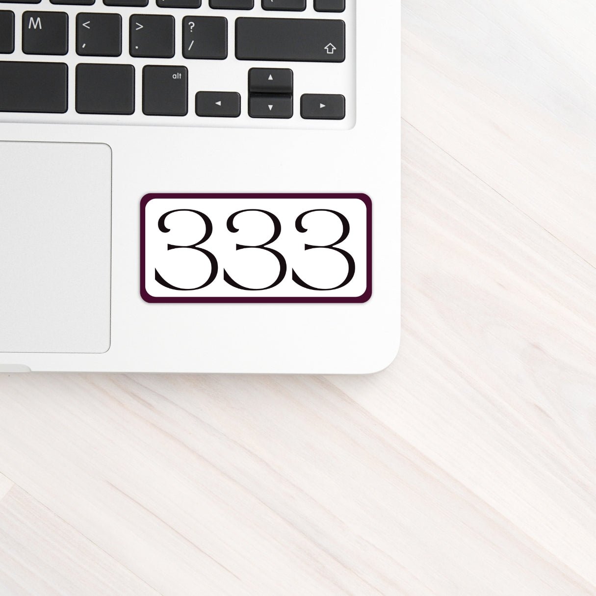 333 Sticker