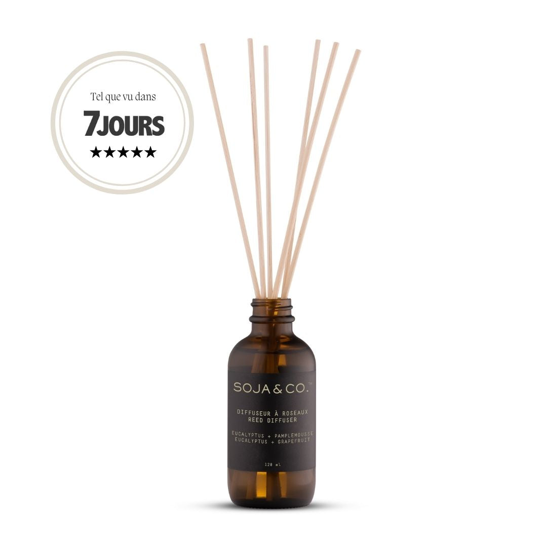 Reed Diffuser | Eucalyptus + Grapefruit