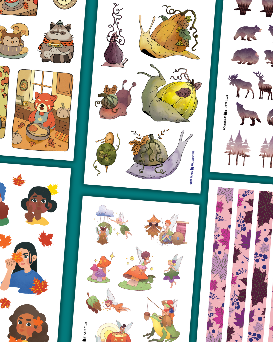 September 2024 Big Kids Sticker Club