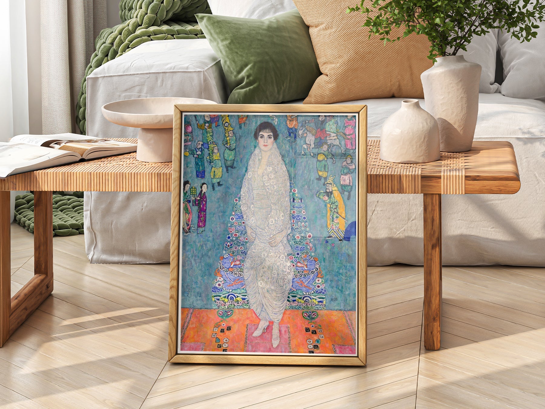 Gustav Klimt Portrait of Elisabeth Lederer Art Print – Vienna Secession Poster