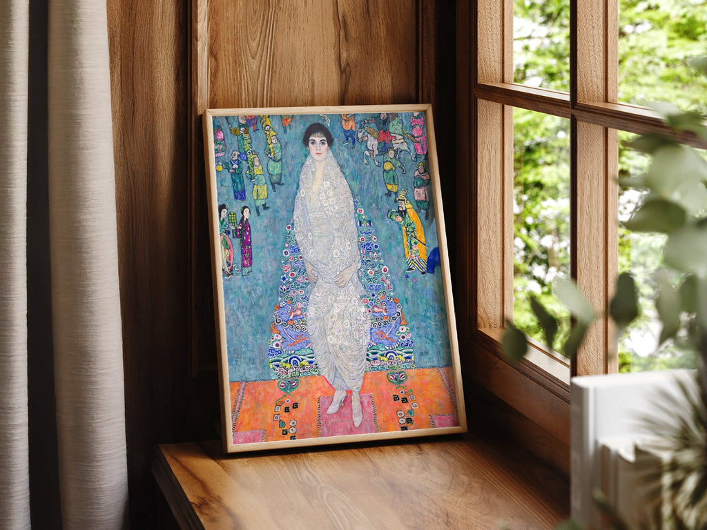 Gustav Klimt Portrait of Elisabeth Lederer Art Print – Vienna Secession Poster