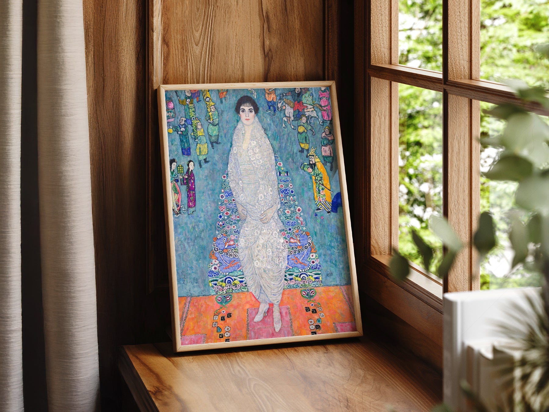 Gustav Klimt Portrait of Elisabeth Lederer Art Print – Vienna Secession Poster
